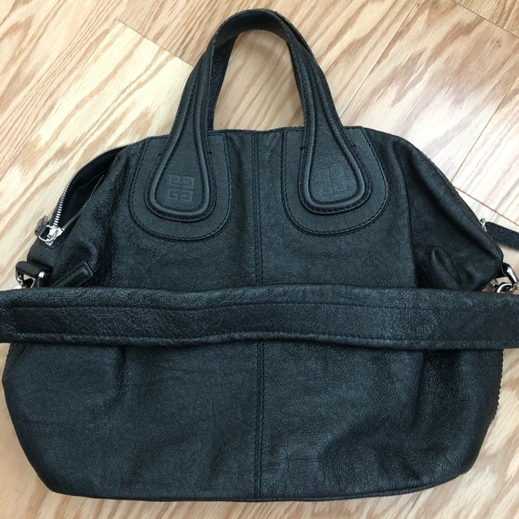 Authentic Givenchy Nightingale Black Leather- Med - Picture 3 of 8